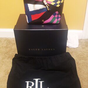 Ralph Lauren Leather Bucket bag Yacht collection (NEW) w/o Tags